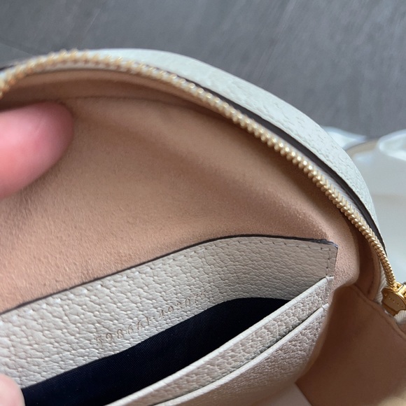 Gucci Textured Calfskin Web Mini Ophidia Round Backpack Mystic White - Picture 3 of 8